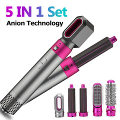 Five-in-one hair styler